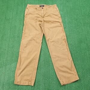 American Eagle Outfitters Pants Mens 28x30 Khaki Relaxed Straight Chino Beige